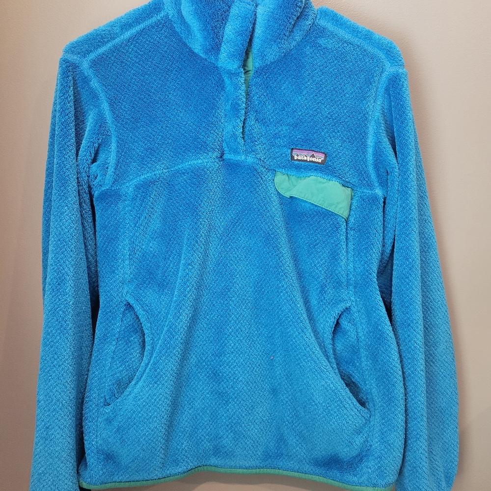 Blue Fleece Pullover